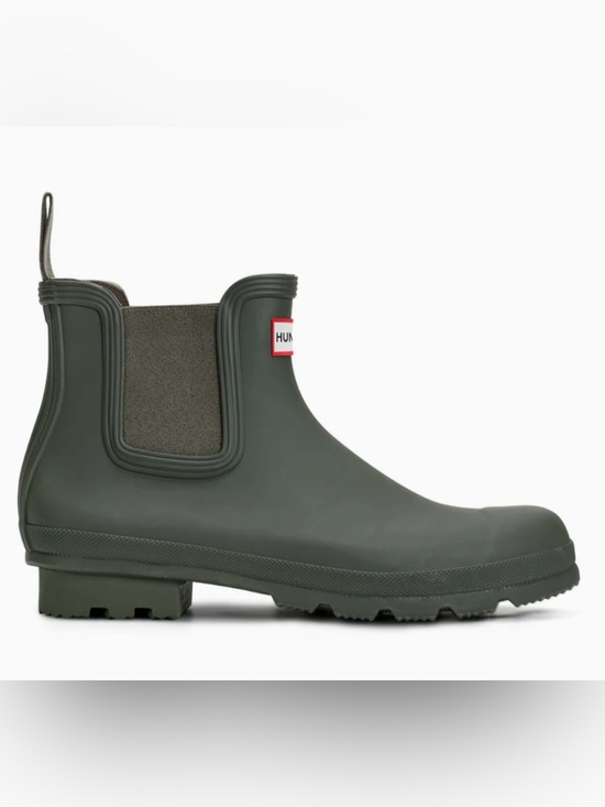 Hunter Shoes - NWT Hunter Women’s Original Chelsea Rain Boots - Hunter Green size 9